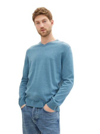 basic v-neck knit