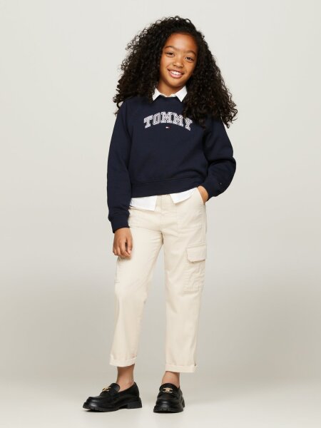 VARSITY EMBROIDERED CREWNECK