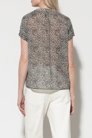 Blusenshirt mit Animal-Print