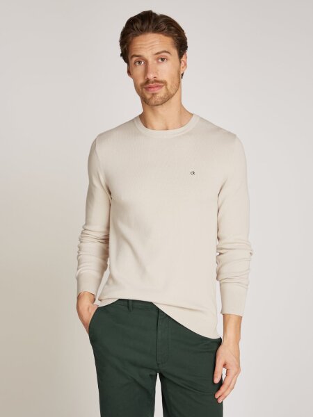 MICRO PIQUE STRUCTURE SWEATER