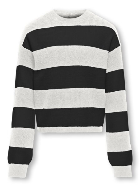 KOGFRANCA SHORT L/S STRIPE KNT NOOS