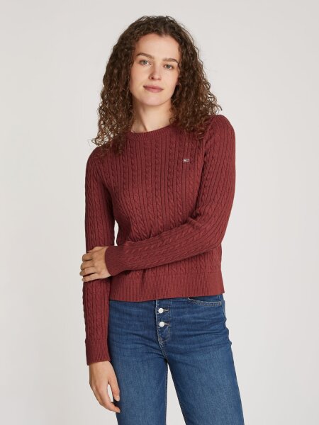 TJW CABLE ESSENTIAL SWEATER