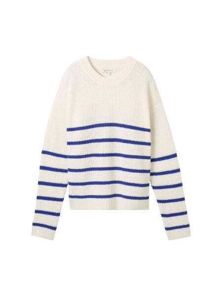 pullover with stripes