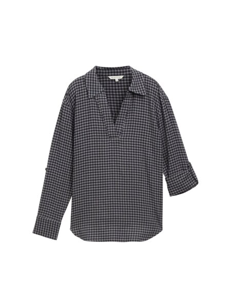 checked flanell blouse