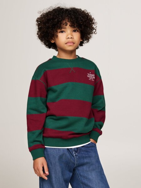 STRIPE CREWNECK