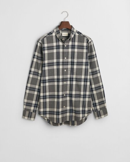 REG TARTAN MELANGE CHECK SHIRT