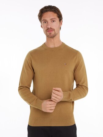 PIMA ORG CTN CASHMERE CREW NECK