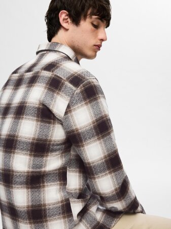 SLHREGOWEN-GRINDLE CHECK SHIRT LS