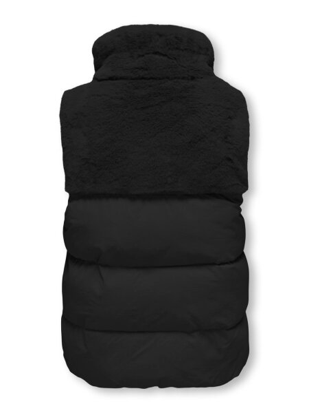 KOGWANJA FUR PUFFER MIX WAISTCOAT O