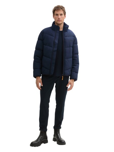 stand-up puffer jacket