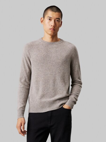 LUXURY WOOL CN SWEATER