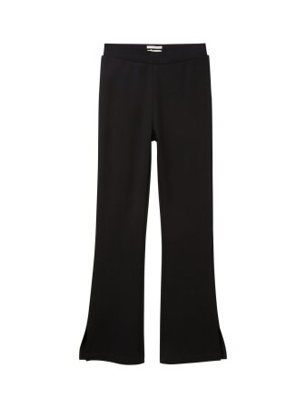 flared interlock pants