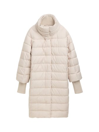 stand-up collar puffer coat