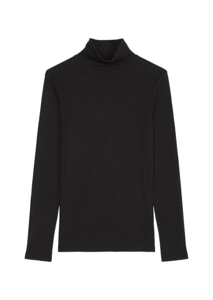 T-Shirt, LSL, Turtleneck, Rib