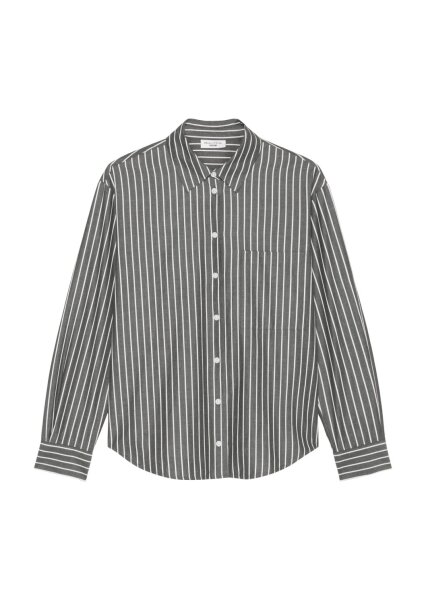 Woven Blouse, LSL, Stripes