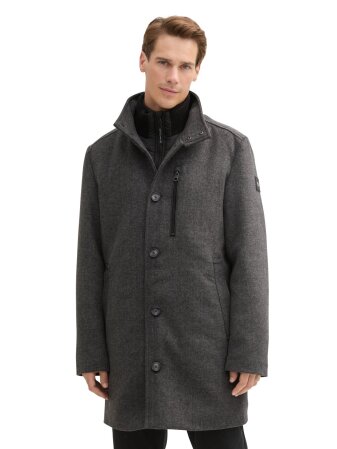 wool coat 2 in 1