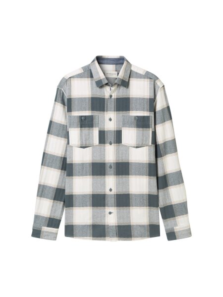 comfort checked shirt