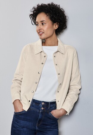 LTD QR Courduroy shirtcollar b