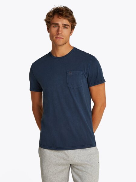 TJM SLIM WASHED POCKET TEE