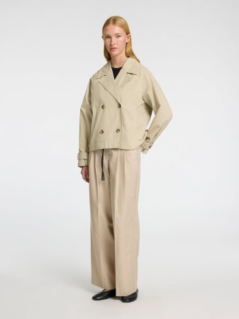 SLFCILO SHORT TRENCHCOAT NOOS