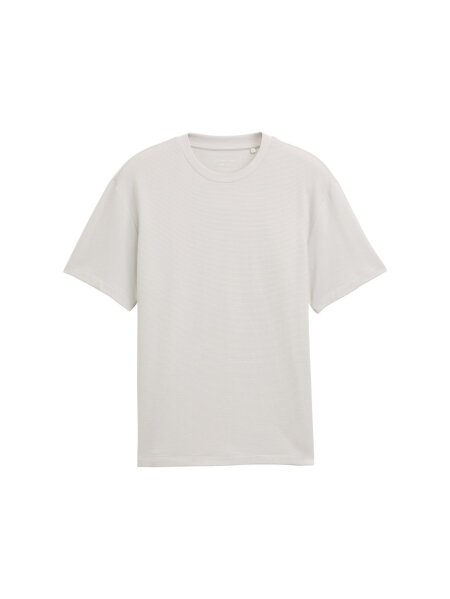 relaxed structured  t-shirt