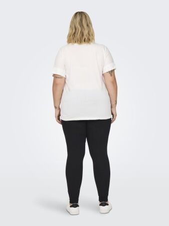CAROLIVIA S/S LOOSE O-NECK TOP JRS
