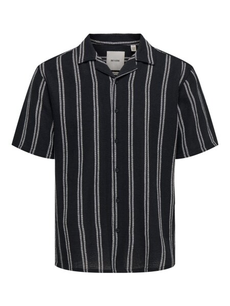ONSTREV LIFE REG STRIPE SS SHIRT NO