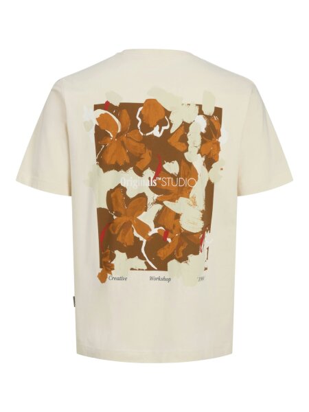 JORVARENNA PAINTED BACK TEE SS CRE