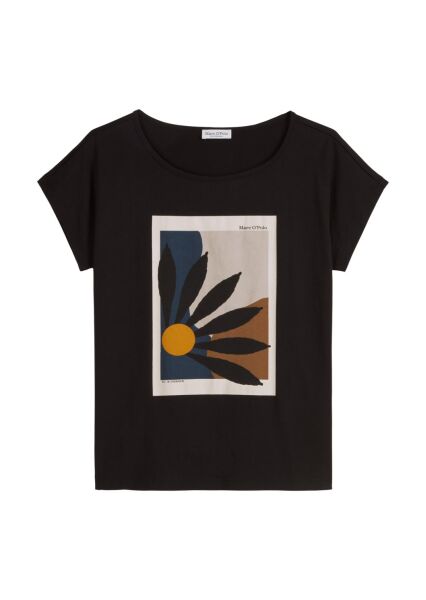 T-shirt, short sleeve, boat neck, p