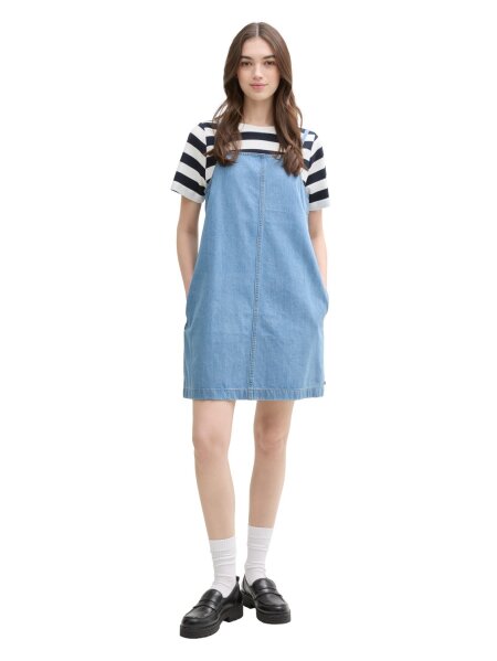 denim mini  dress