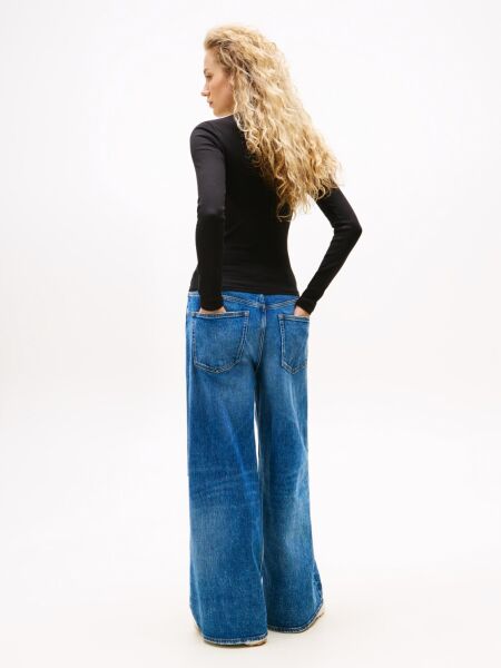 TJW SLIM ESSENTIAL RIB LS