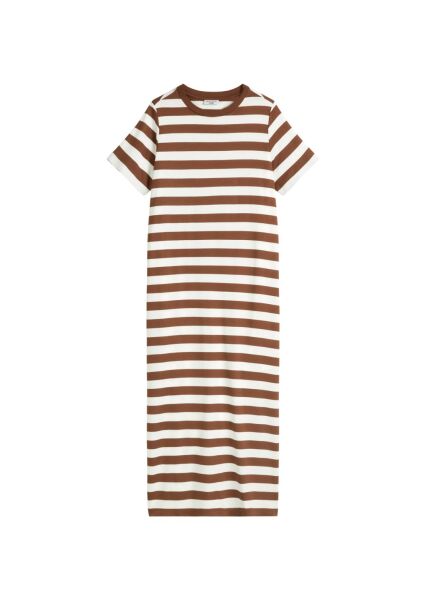 Jersey Dress, SSL, Viscose, YD Stri