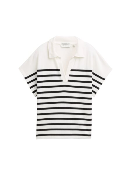 Sweatshirt striped polo
