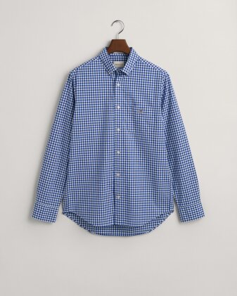 REG CLASSIC POPLIN GINGHAM SHIRT