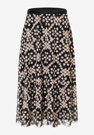 Printed Mesh-Skirt