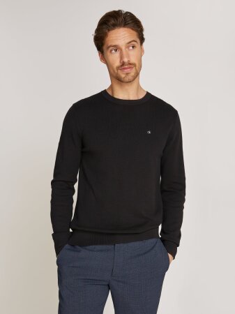 MICRO PIQUE STRUCTURE SWEATER