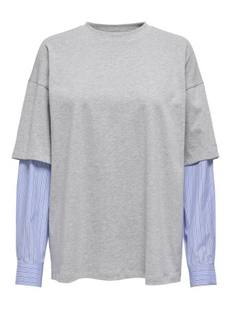 ONLFICO LIFE LS OVERSIZE MIX TOP XT