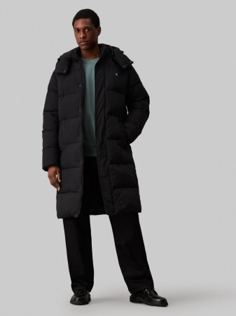 ESSENTIALS NON DOWN LONG PARKA