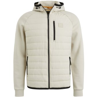 Zip jacket padded nylon mix