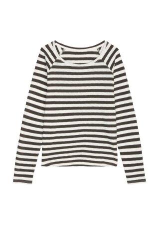 T-Shirt, LSL, Raglansleeve, Stripes