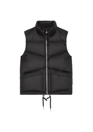 Woven Outdoor Vest, Recycled Down