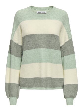 ONLATIA L/S STRIPE PULLOVER KNT NOO