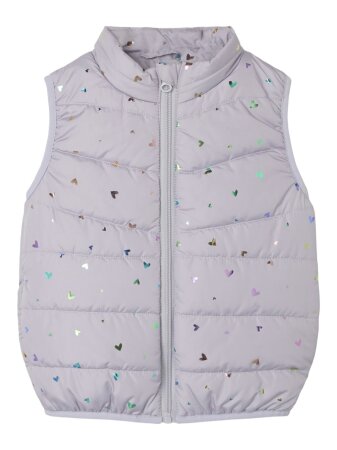 NMFMYLANE VEST FOIL HEART