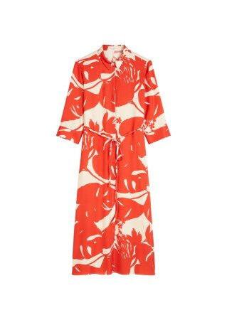Dress, midi length, shirt style, cl